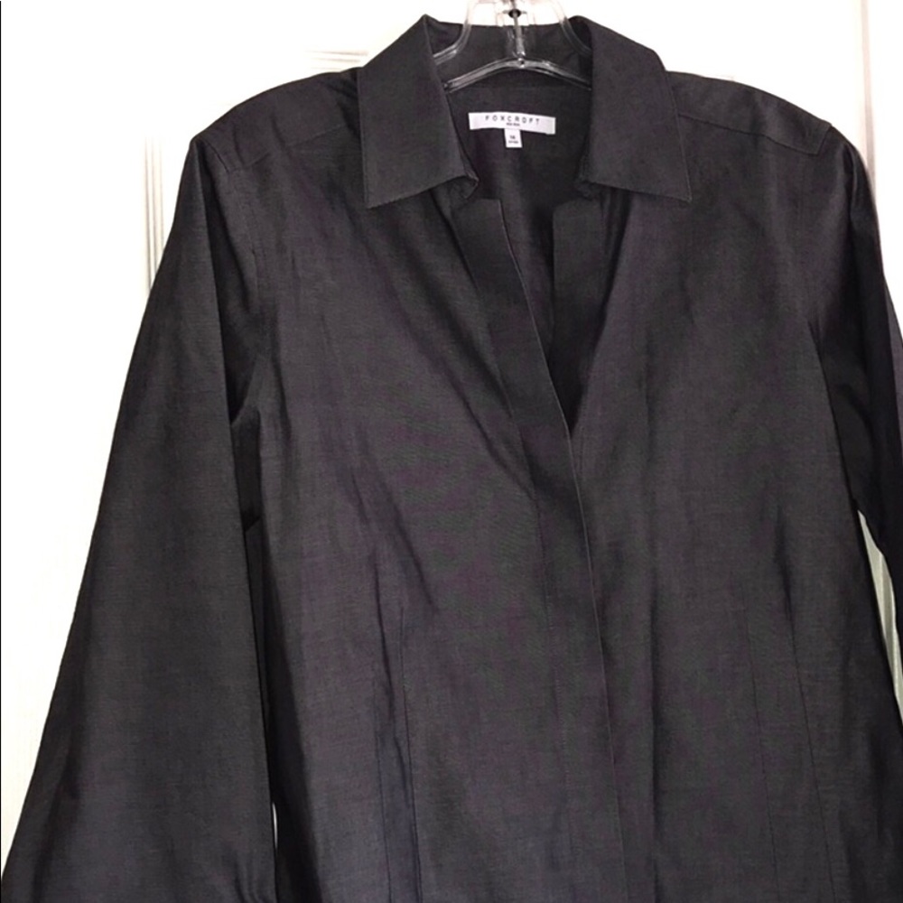 Foxcroft grey top perfect condition